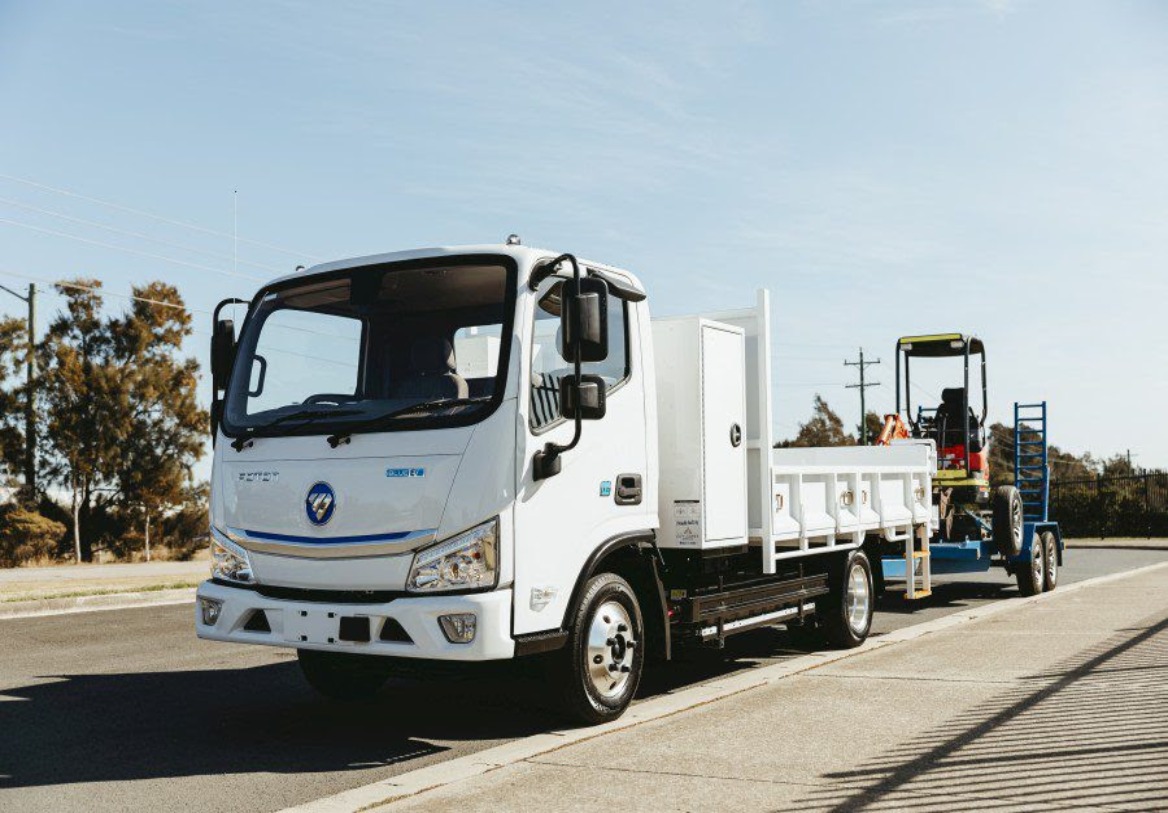 Foton rolls out ‘Australian-first’ electric tipper truck - GoZero Group